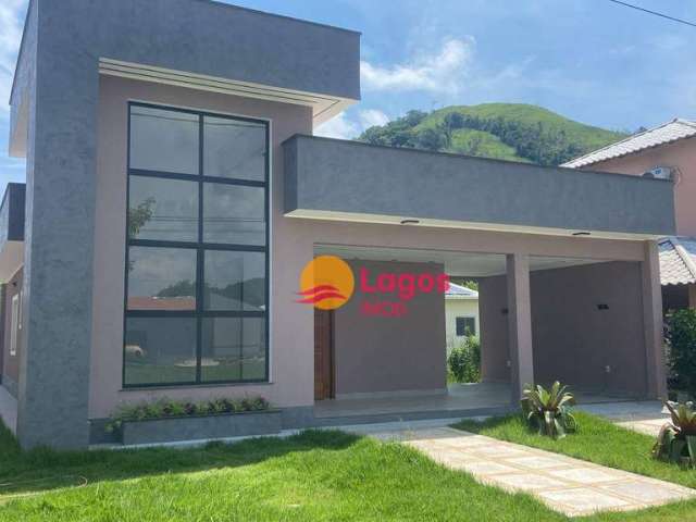 Casa com 3 dormitórios à venda, 122 m² por R$ 590.000,00 - São José de Imbassai - Maricá/RJ