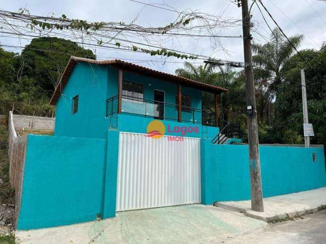 Casa com 3 dormitórios à venda, 80 m² por R$ 360.000,00 - Caju - Maricá/RJ