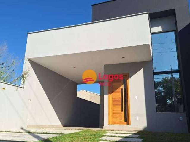 Casa com 3 dormitórios à venda, 120 m² por R$ 550.000,00 - Jardim Atlântico Central (Itaipuaçu) - Maricá/RJ