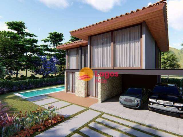 Casa com 3 dormitórios à venda, 274 m² por R$ 1.490.000,00 - São José do Imbassaí - Maricá/RJ