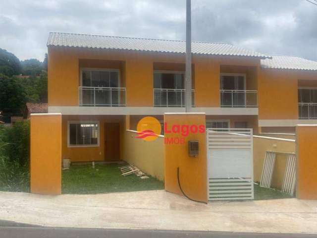 Casa com 2 dormitórios à venda, 72 m² por R$ 360.000,00 - Condado - Maricá/RJ