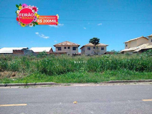 Terreno à venda, 360 m² por R$ 200.000,00 - Itapeba - Maricá/RJ