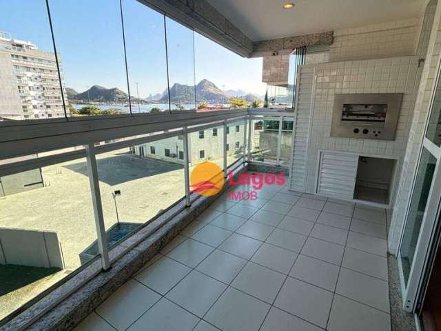 Apartamento com 2 dormitórios à venda, 83 m² por R$ 980.000,00 - Charitas - Niterói/RJ