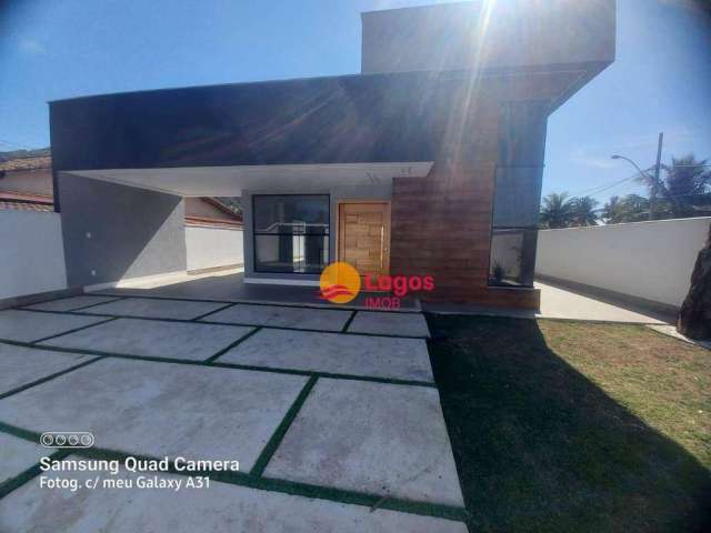 Casa com 3 dormitórios à venda, 108 m² por R$ 720.000,00 - Jardim Atlântico Central (Itaipuaçu) - Maricá/RJ