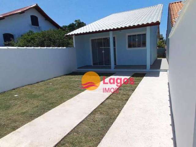 Casa com 2 dormitórios à venda, 79 m² por R$ 370.000,00 - Cordeirinho - Maricá/RJ