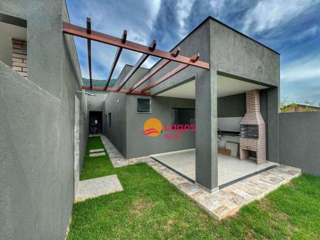 Casa com 3 dormitórios à venda, 94 m² por R$ 505.000,00 - Barroco (Itaipuaçu) - Maricá/RJ