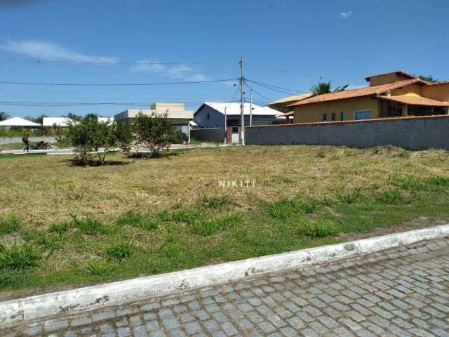 Terreno à venda, 360 m² por R$ 125.000,00 - Cajueiros (Itaipuaçu) - Maricá/RJ