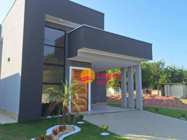 Casa com 3 dormitórios à venda, 117 m² por R$ 580.000,00 - São José de Imbassai - Maricá/RJ