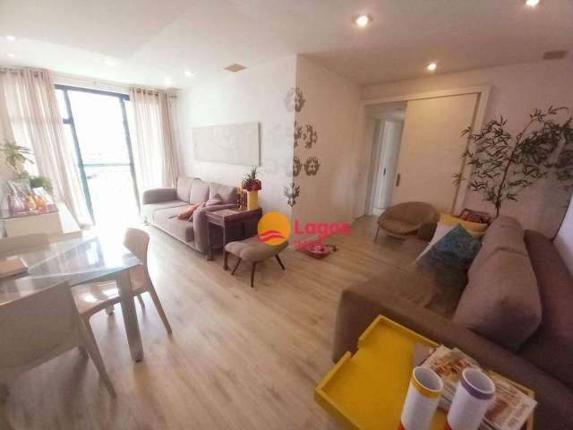 Apartamento com 3 dormitórios à venda, 110 m² por R$ 750.000,00 - Pe Pequeno - Niterói/RJ