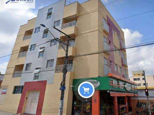 Apartamento com 2 dormitórios à venda, 55 m² por R$ 290.000,00 - Canhema - Diadema/SP