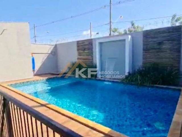 Área de lazer com piscina no bairro Jardim Cristo Redentor - Ribeirão Preto - SP