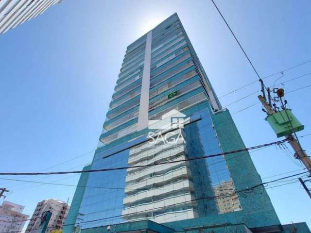 Apartamento com 3 dormitórios à venda, 129 m² por R$ 1.200.000,00 - Canto do Forte - Praia Grande/SP