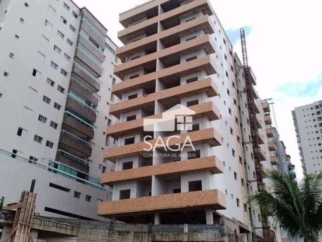 Apartamento com 1 dormitório à venda, 44 m² por R$ 290.000,00 - Vila Guilhermina - Praia Grande/SP