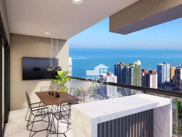 Apartamento com 2 dormitórios à venda, 94 m² por R$ 1.036.350,00 - Canto do Forte - Praia Grande/SP