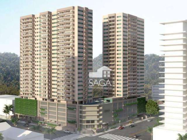 Apartamento com 3 dormitórios à venda, 109 m² por R$ 965.270,89 - Canto do Forte - Praia Grande/SP