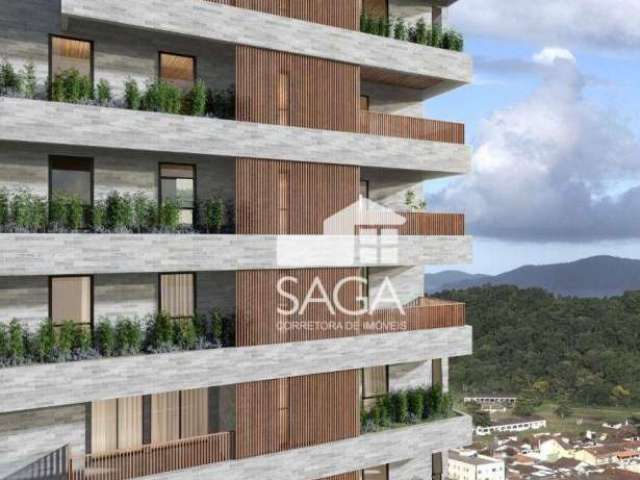 Entrada de R$ 76.517,28! Apartamento com 2 dormitórios (2 suítes) à venda, 74 m² por R$ 637.644 - Canto do Forte - Praia Grande/SP