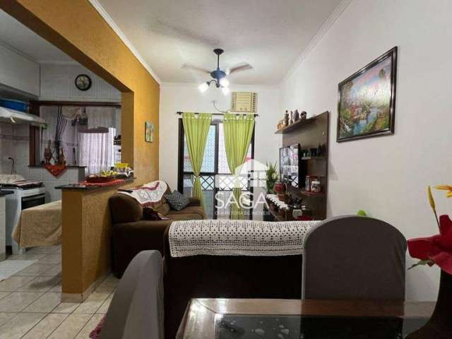 Apartamento com 2 dormitórios à venda, 62 m² por R$ 320.000,00 - Vila Guilhermina - Praia Grande/SP