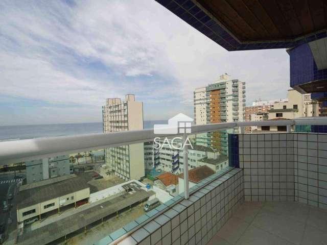 Cobertura com 3 dormitórios à venda, 145 m² por R$ 1.100.000,00 - Vila Guilhermina - Praia Grande/SP