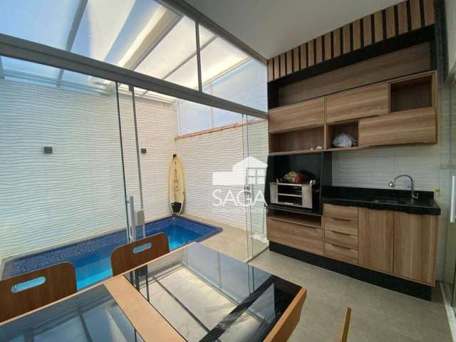 Casa com 3 dormitórios à venda, 125 m² por R$ 970.000,00 - Cidade Ocian - Praia Grande/SP