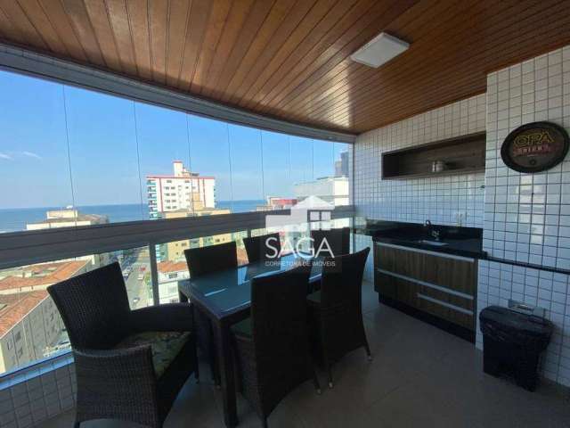 Apartamento com 2 dormitórios à venda, 106 m² por R$ 700.000,00 - Tupi - Praia Grande/SP