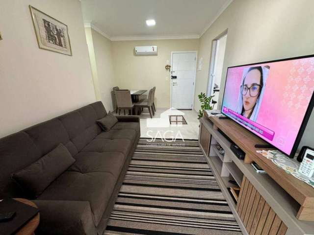 Apartamento com 1 dormitório à venda, 55 m² por R$ 440.000,00 - Boqueirão - Praia Grande/SP