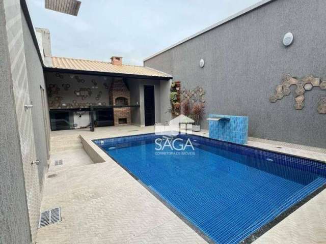 Casa com 2 dormitórios à venda, 54 m² por R$ 330.000,00 - Maracanã - Praia Grande/SP