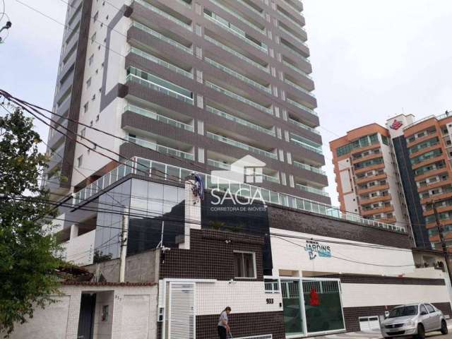 Apartamento com 2 dormitórios à venda, 88 m² por R$ 750.000,00 - Canto do Forte - Praia Grande/SP