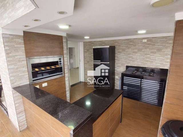 Apartamento com 2 dormitórios à venda, 80 m² por R$ 435.000,00 - Guilhermina - Praia Grande/SP