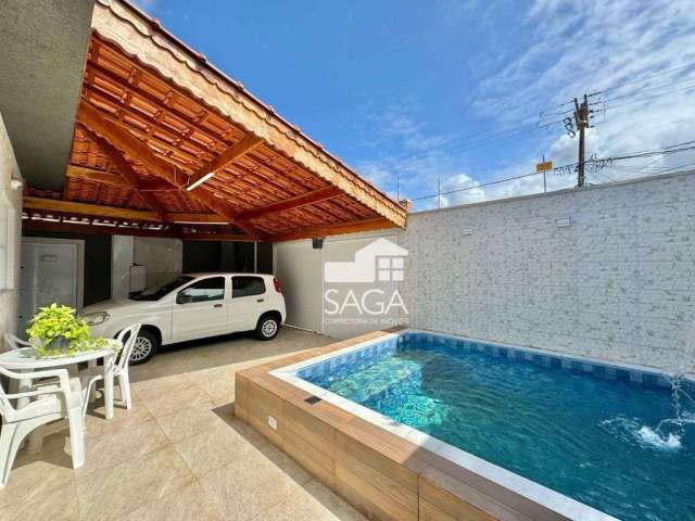 Casa com 3 dormitórios à venda, 140 m² por R$ 950.000 - Vila Assunção - Praia Grande/SP