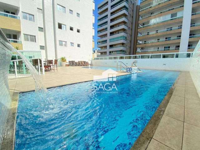 Apartamento com 2 dormitórios à venda, 80 m² por R$ 465.000,00 - Vila Guilhermina - Praia Grande/SP