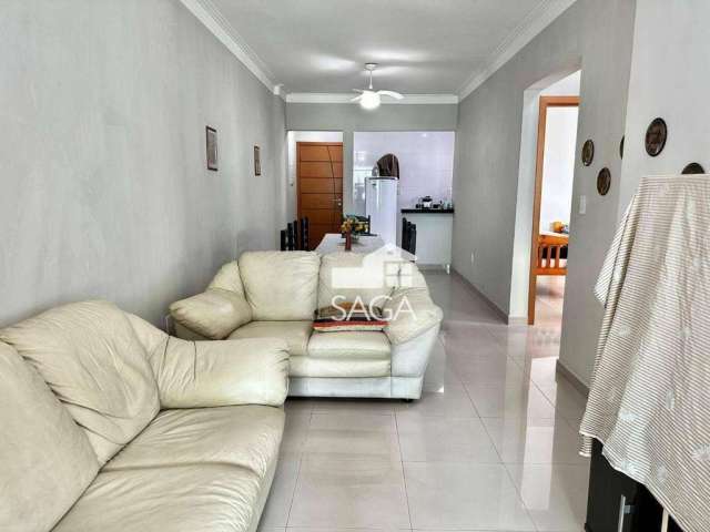 Apartamento com 2 dormitórios à venda, 87 m² por R$ 470.000,00 - Aviação - Praia Grande/SP