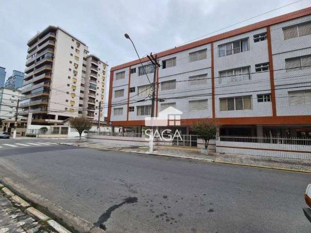 Apartamento com 1 dormitório à venda, 45 m² por R$ 279.000,00 - Canto do Forte - Praia Grande/SP