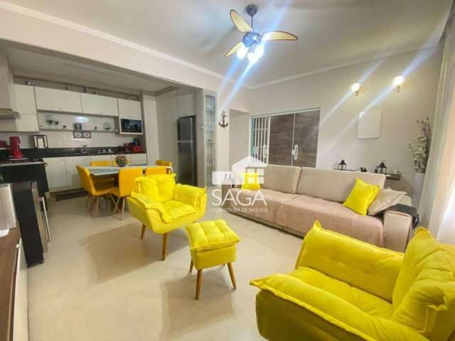 Casa com 3 dormitórios à venda, 134 m² por R$ 720.000,00 - Vila Caiçara - Praia Grande/SP