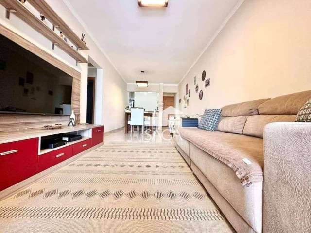 Apartamento com 3 dormitórios, 119 m² - venda por R$ 740.000,00 ou aluguel por R$ 6.000,02/mês - Aviação - Praia Grande/SP