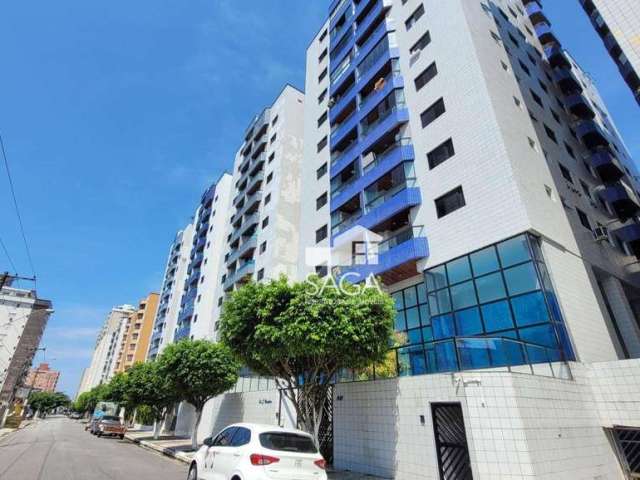 Apartamento com 2 dormitórios à venda, 89 m² por R$ 370.000,00 - Vila Assunção - Praia Grande/SP