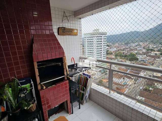 Apartamento com 2 dormitórios à venda, 67 m² por R$ 470.000,00 - Canto do Forte - Praia Grande/SP