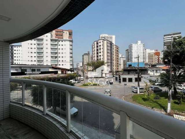 Apartamento com 1 dormitório à venda, 53 m² por R$ 280.000,00 - Vila Guilhermina - Praia Grande/SP