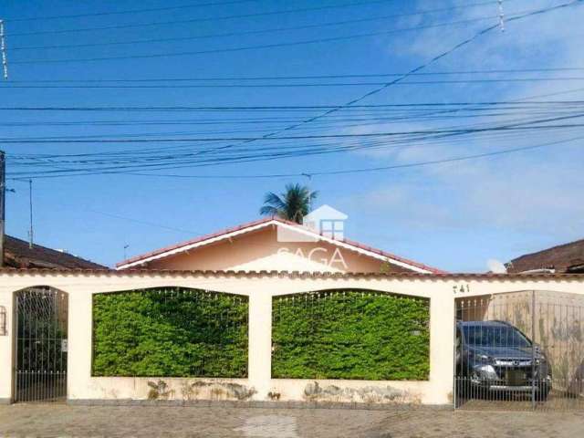 Casa com 3 dormitórios à venda, 162 m² por R$ 730.000 - Solemar - Praia Grande/SP