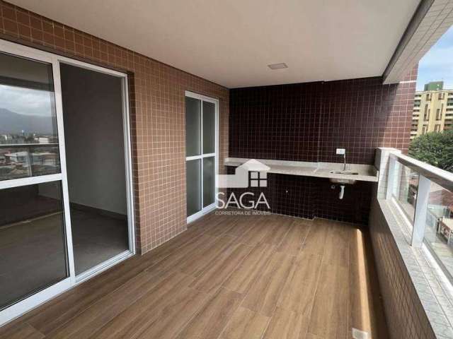 Apartamento com 2 dormitórios à venda, 91 m² por R$ 570.000,00 - Tupi - Praia Grande/SP