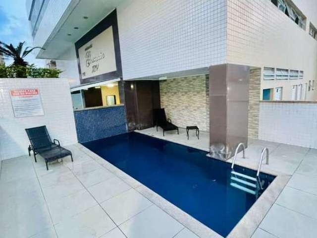 Apartamento com 2 dormitórios à venda, 73 m² por R$ 460.000 - Vila Guilhermina - Praia Grande/SP