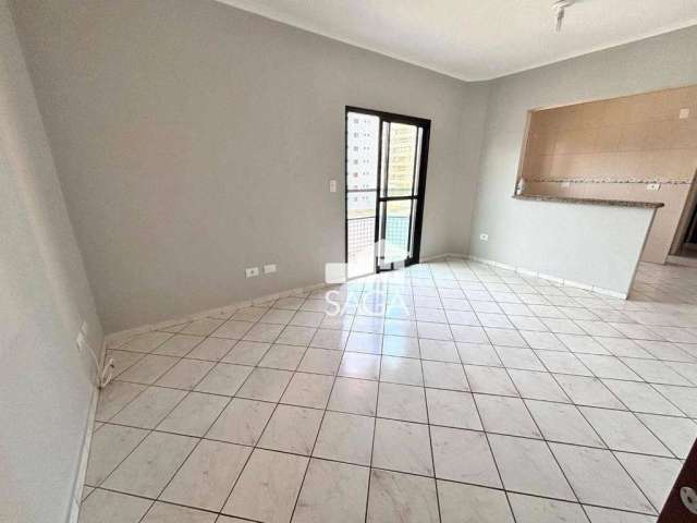 Apartamento com 1 dormitório à venda, 52 m² por R$ 280.000,00 - Vila Guilhermina - Praia Grande/SP