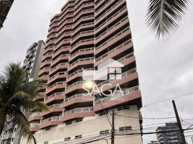 Apartamento com 2 dormitórios à venda, 64 m² por R$ 385.000,00 - Vila Assunção - Praia Grande/SP