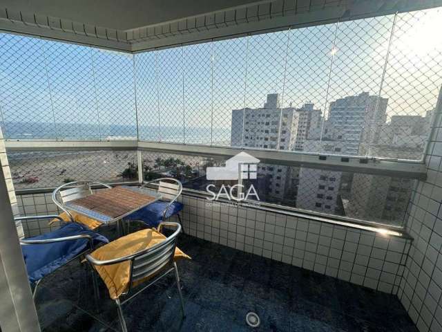 Apartamento com 3 dormitórios à venda, 110 m² por R$ 685.000 - Aviação - Praia Grande/SP