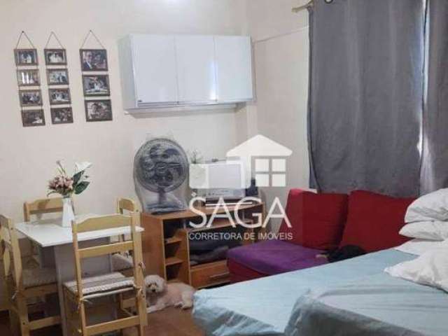 Kitnet com 1 dormitório à venda, 32 m² por R$ 180.000,00 - Canto do Forte - Praia Grande/SP