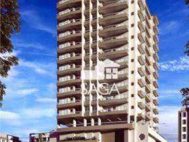 Apartamento Novo com 3 dormitórios à venda, 95 m² por R$ 660.000 - Vila Guilhermina - Praia Grande/SP