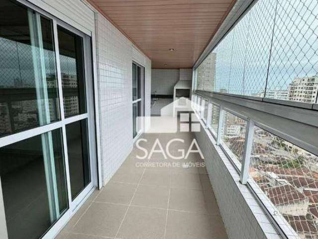 Apartamento com 3 dormitórios à venda, 114 m² por R$ 790.000,00 - Aviação - Praia Grande/SP