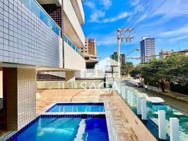 Apartamento com 2 dormitórios à venda, 78 m² por R$ 499.900 - Caiçara - Praia Grande/SP