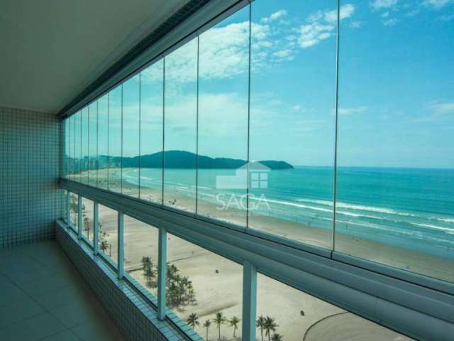 Cobertura Duplex de Luxo com 4 Dormitórios e Vista para o Mar, 289 m², R$ 3.500.000 – Vila Guilhermina, Praia Grande/SP