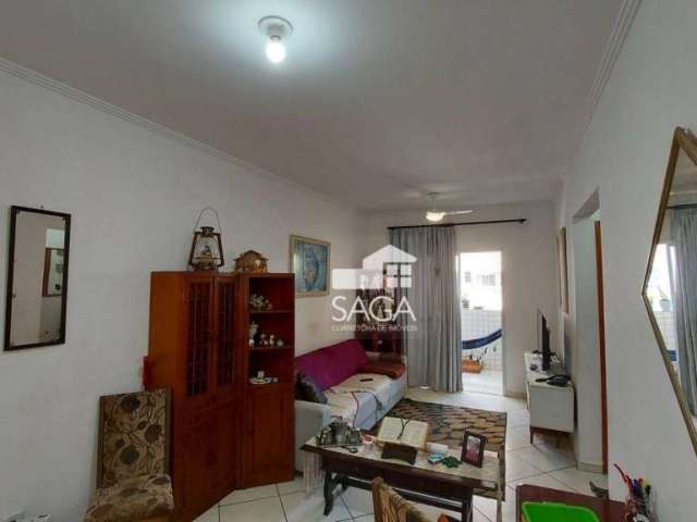 Apartamento com 2 dormitórios à venda, 65 m² por R$ 410.000,00 - Vila Guilhermina - Praia Grande/SP