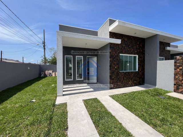 Casas Financiáveis para Venda em Pontal do Paraná, Santa Terezinha, 2 dormitórios, 1 suíte, 2 banheiros, 1 vaga